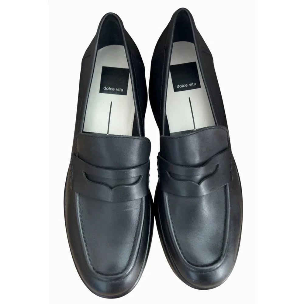 Dolce Vita Yanni Loafers platform chunky heel SZ: 8‎